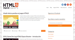 Desktop Screenshot of html5gamemakers.com